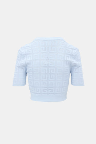 Givenchy Monogram Jacquard Knit Top