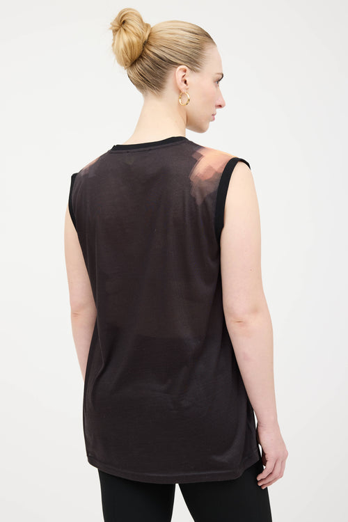Givenchy Printed Sleeveless Top