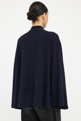 Givenchy Wool & Cashmere Zip Cape Top