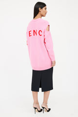 Givenchy Knit Logo Button Cardigan
