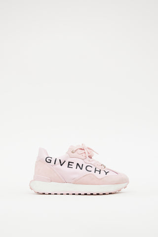 Givenchy Pink & Black GIV Platform Sneaker