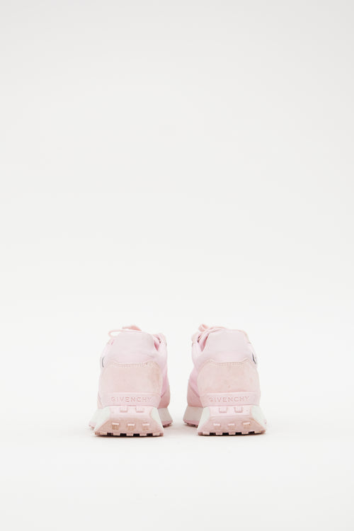 Givenchy Pink & Black GIV Platform Sneaker