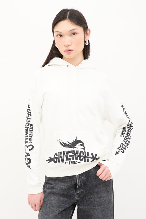 Givenchy Printed Logo Hoode
