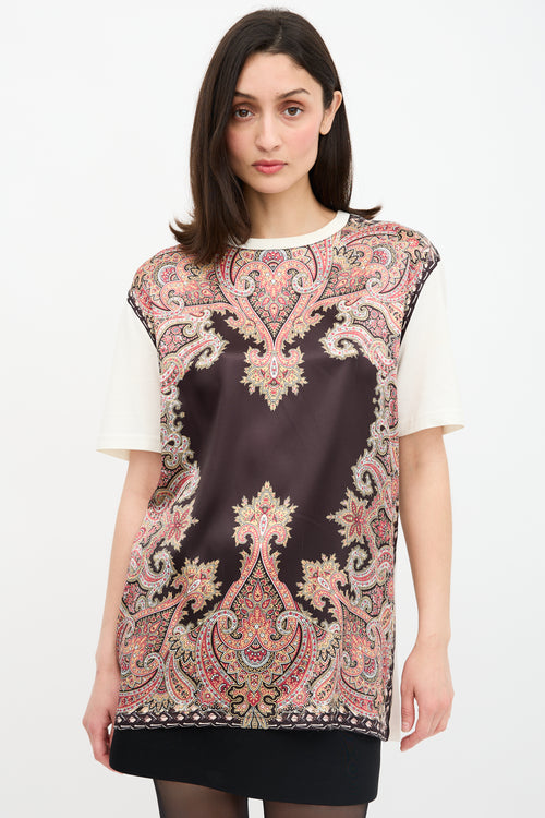 Givenchy Printed Panel T-Shirt