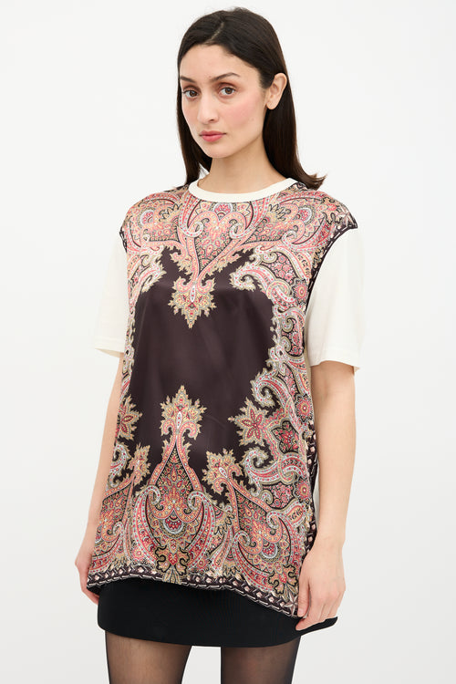 Givenchy Printed Panel T-Shirt