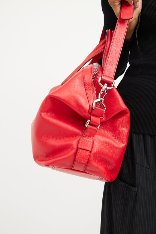 Givenchy Red Nightingale Medium Bag