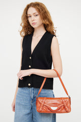 Givenchy Red Leather Shoulder Bag