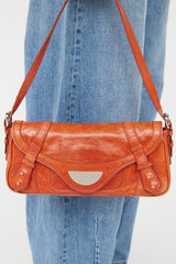 Givenchy Red Leather Shoulder Bag
