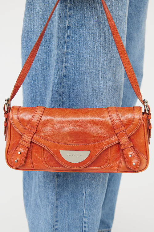 Givenchy Red Leather Shoulder Bag