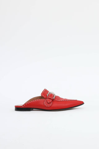 Studded Loafer Mule