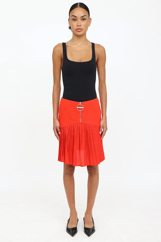 GivenchyPleated Mini Skirt