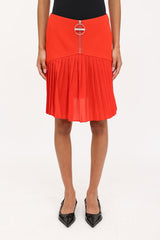 GivenchyPleated Mini Skirt