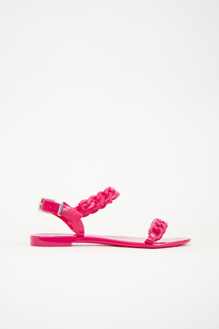 Givenchy Rubber Chain Sandal