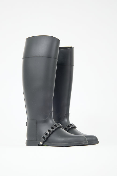 Givenchy Rubber Eva Chain Boot