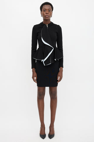 Givenchy Ruffle Peplum Jacket
