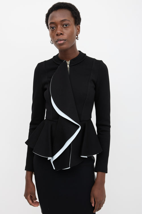 Givenchy Ruffle Peplum Jacket