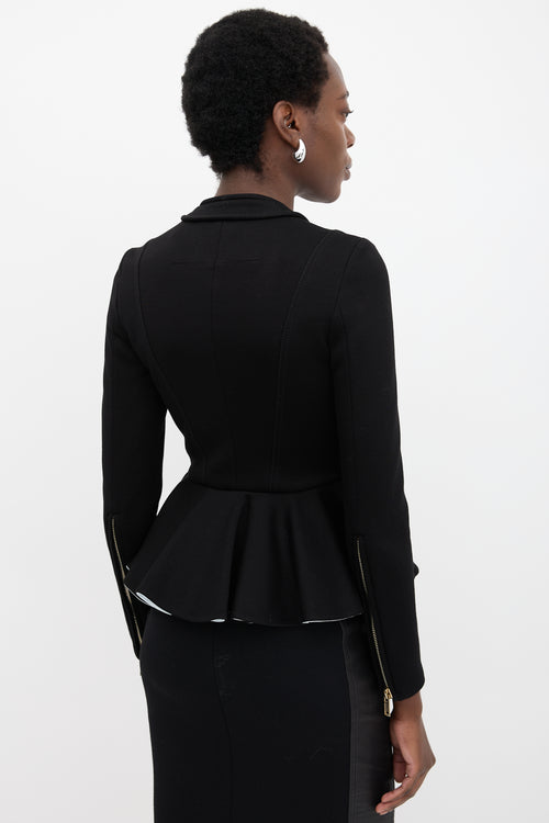 Givenchy Ruffle Peplum Jacket