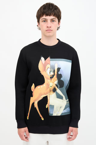 Givenchy SS 2017 Bambi Graphic Sweatshirt