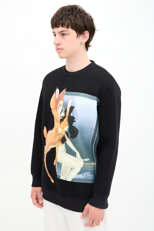 Givenchy SS 2017 Bambi Graphic Sweatshirt