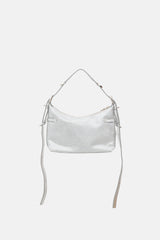 Givenchy Satin & Leather Mini Voyou Bag