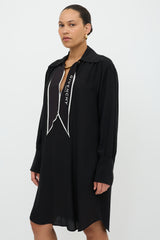 Givenchy Silk Logo Scarf Dress