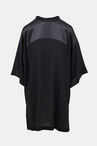 Givenchy Silk Satin & Crepe Dress
