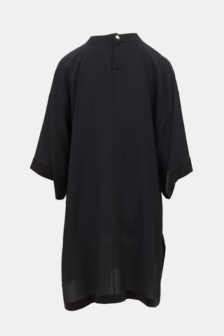 Givenchy Silk Satin & Crepe Dress