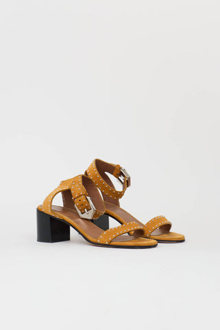 Givenchy Suede Studded Sandal