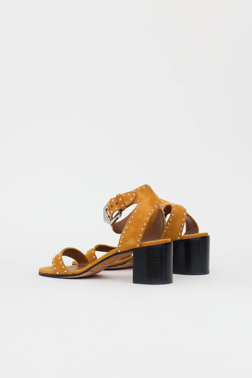 Givenchy Suede Studded Sandal