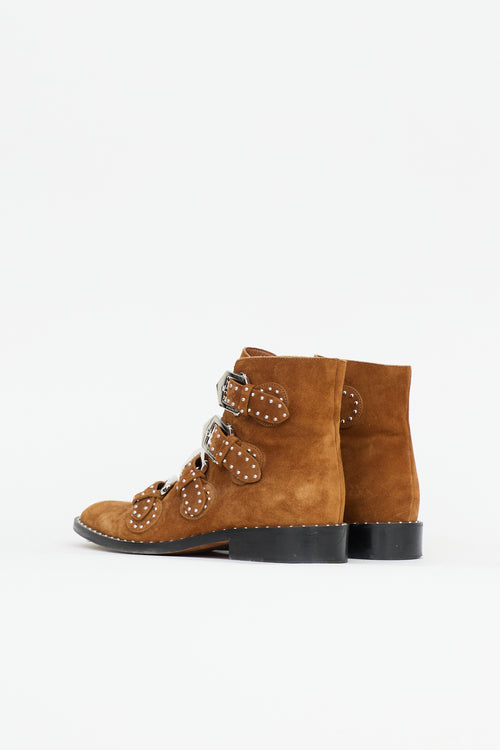 Givenchy Suede Studded Boot