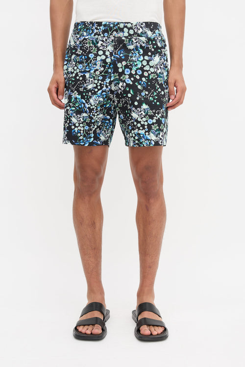 Givenchy Twill Floral Shorts