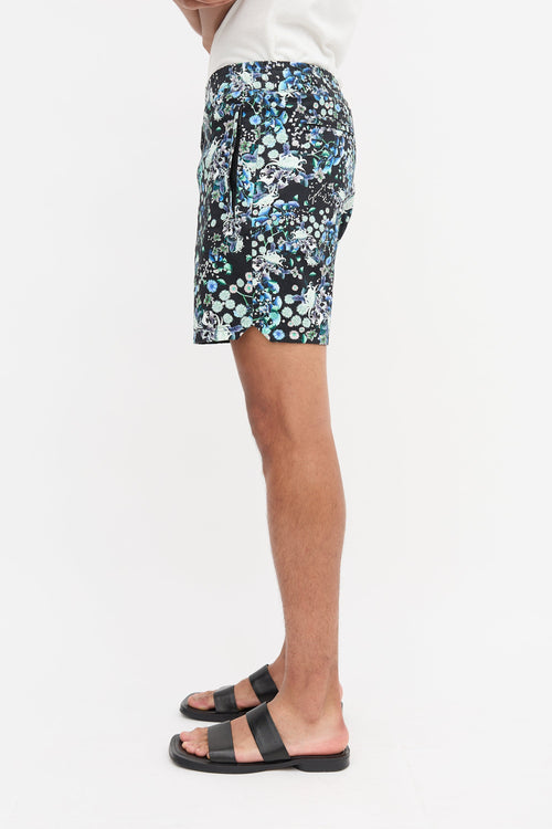 Givenchy Twill Floral Shorts