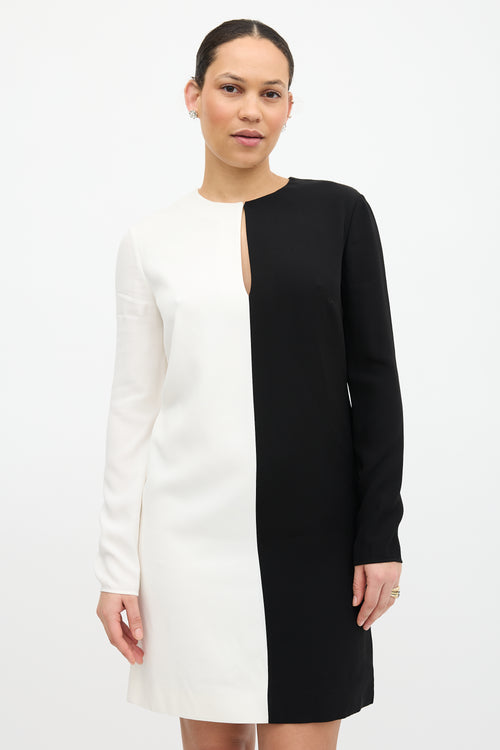 Givenchy Two Tone Shift Dress