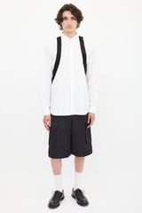 Givenchy White & Black Strap Shirt