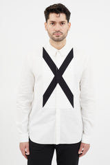 Givenchy White & Black X Shirt