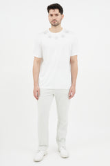 Givenchy White & Silver Star T-Shirt