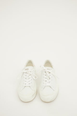 Givenchy White & Pink City Sport Sneaker
