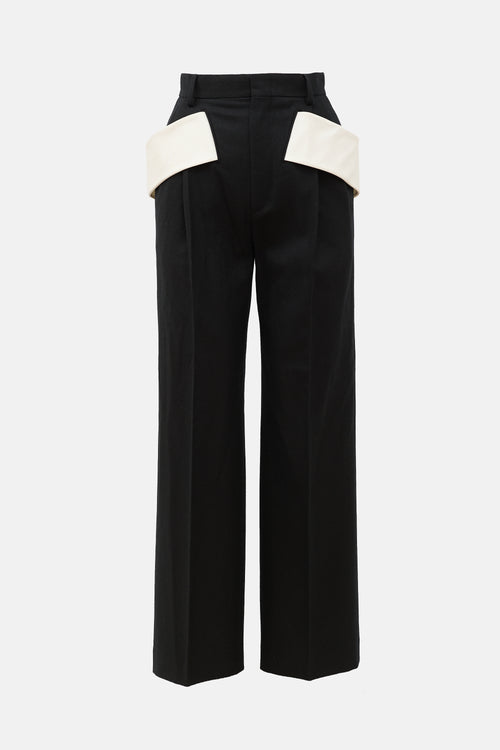 Givenchy Wool Band Trouser