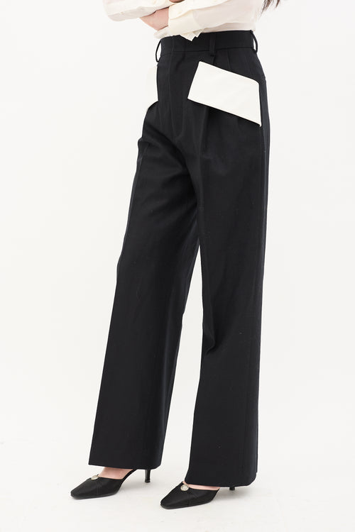 Givenchy Wool Band Trouser