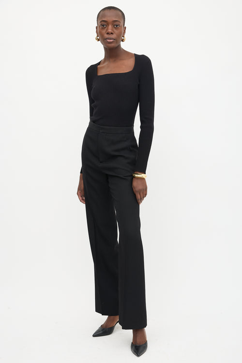 Givenchy Wool Straight Leg Trouser