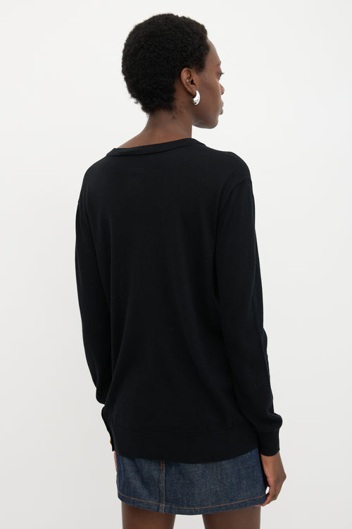 Givenchy Wool & Silk Knit Top