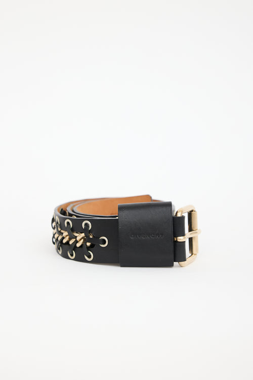 Givenchy Braided Chain Link Belt