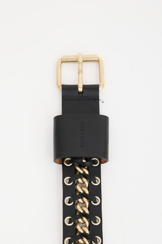 Givenchy Braided Chain Link Belt