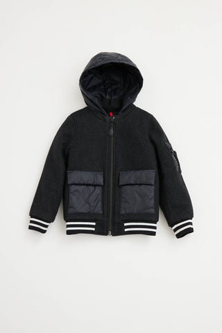 Givenchy Kids Hooded Bomber Jacket