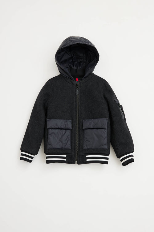 Givenchy Kids Hooded Bomber Jacket