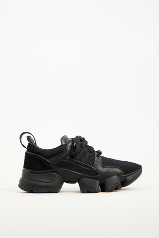 Givenchy Black Neoprene Jaw Low Sneaker