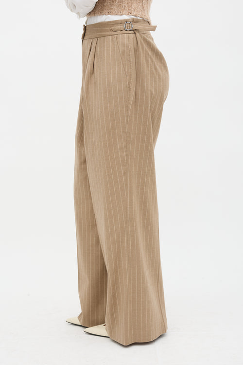 Godwin Charli Wool Pinstripe Florence Trouser