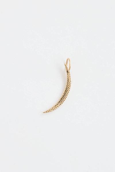 Fine Jewelry // 14K Yellow Gold Crescent Pendant – VSP Consignment