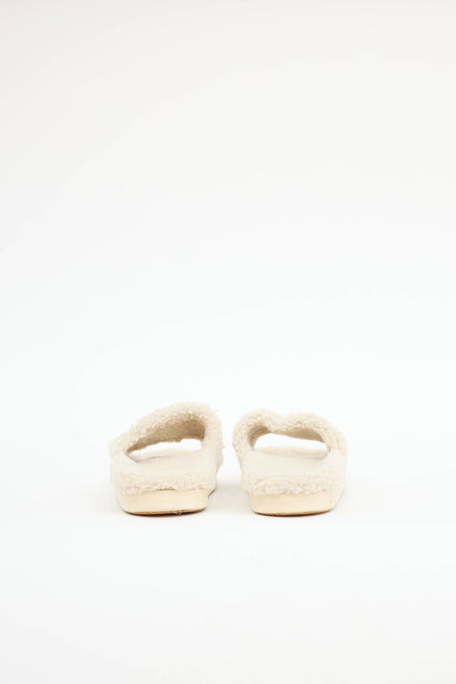 Golden Goose Shearling Poolstar Slide