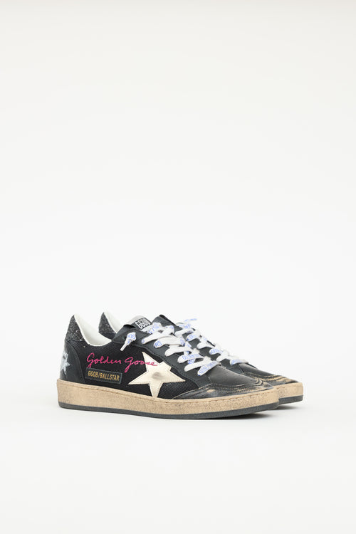 Golden Goose Knit Ballstar Sneaker